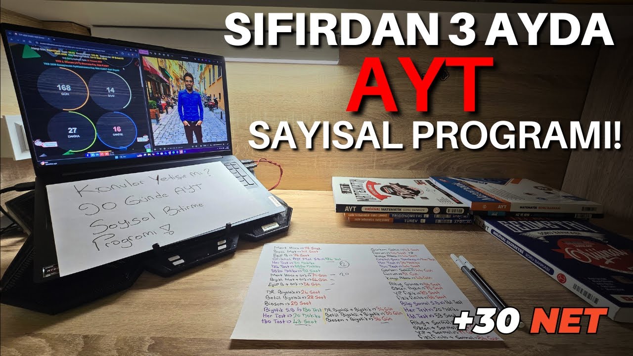 Sıfırdan 3 Ayda AYT SAYISAL Bitirme Programı! | +30 NET | #yks #yks2026