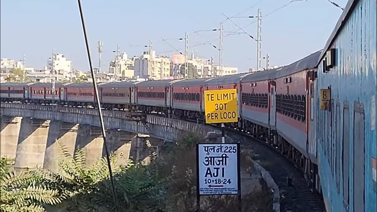 Veraval to Mumbai | Saurashtra Janta Express 19218 | Full Journey Veraval Bandra