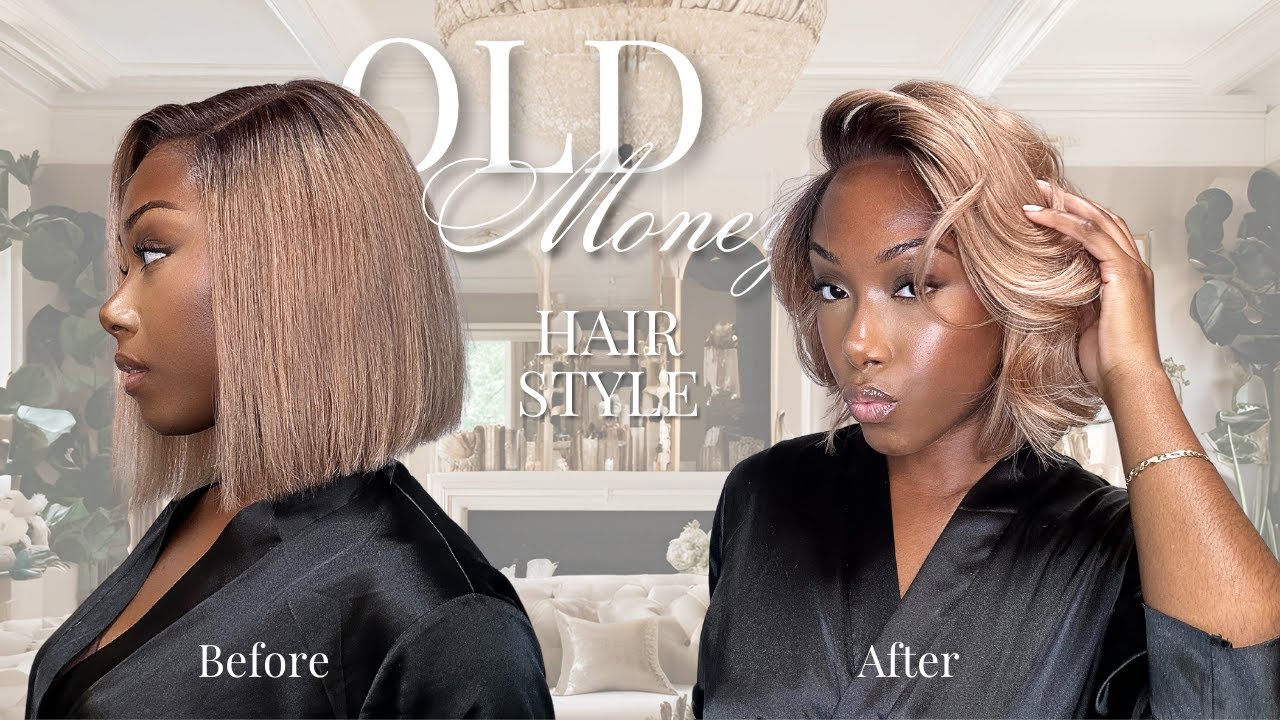 Old Money Style Ash Blonde Bob from LUVME Hair