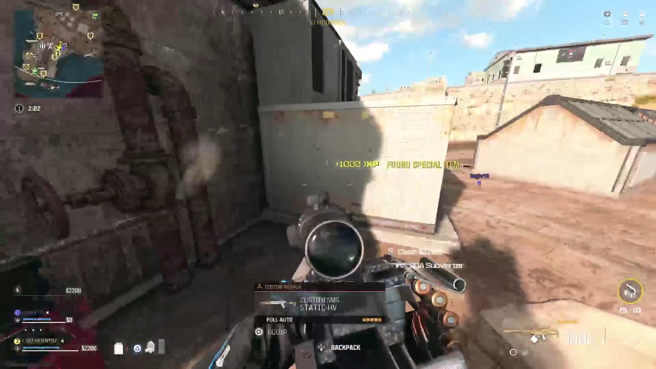 Gun range test