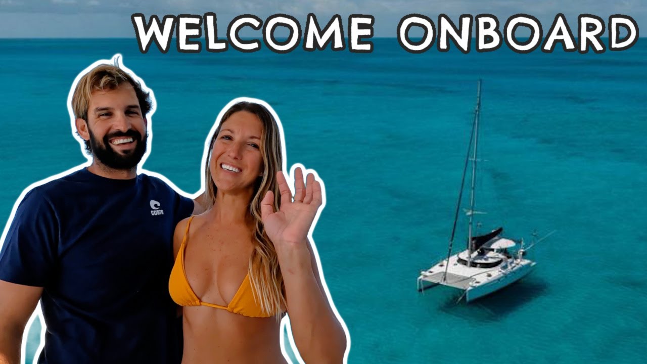 Boat Tour of a 46 ft Fountaine Pajot Sailing Catamaran