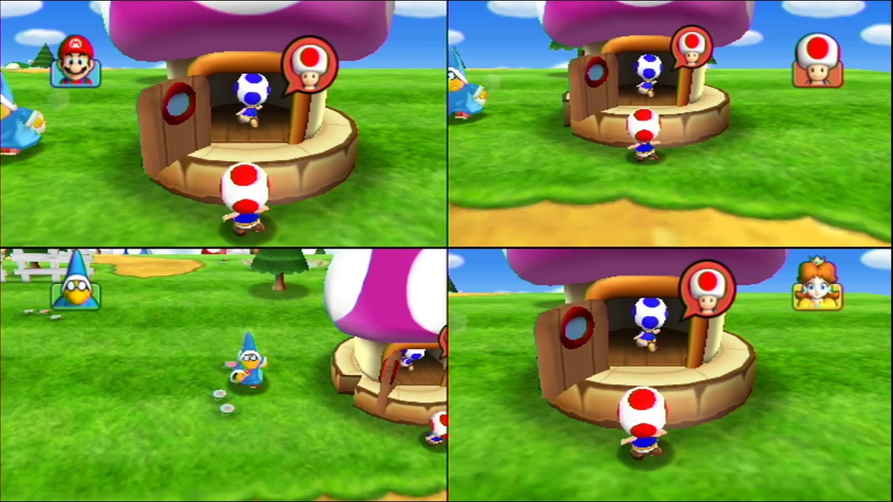 World of Playthroughs: Mario Party 9: Mini Games: Garden Battle