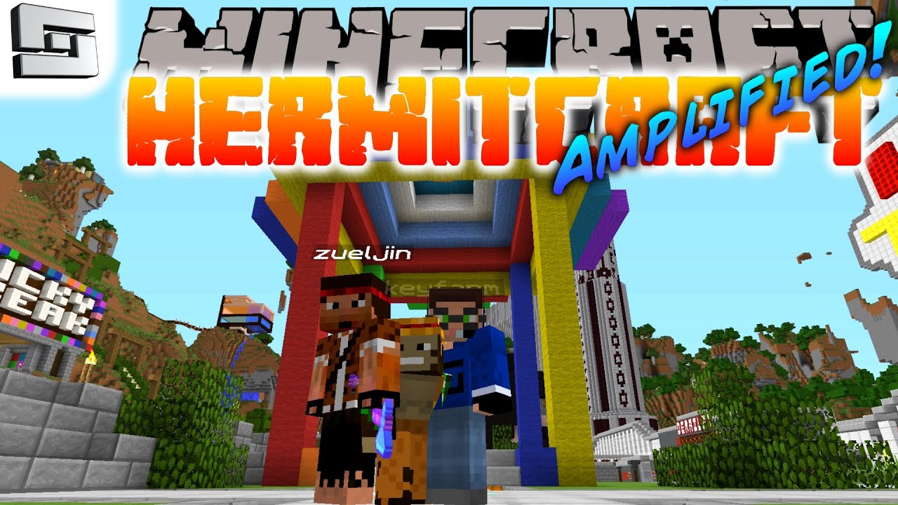 Minecraft Hermitcraft - BOUNCY CASTLE! ( Let's Play S3E62 )