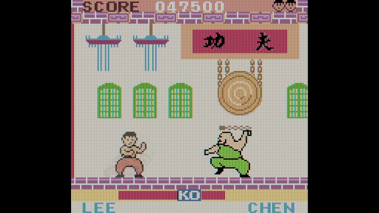 Konami GB Collection Volume 4 - Yie Ar Kung-Fu (GBC) Playthrough