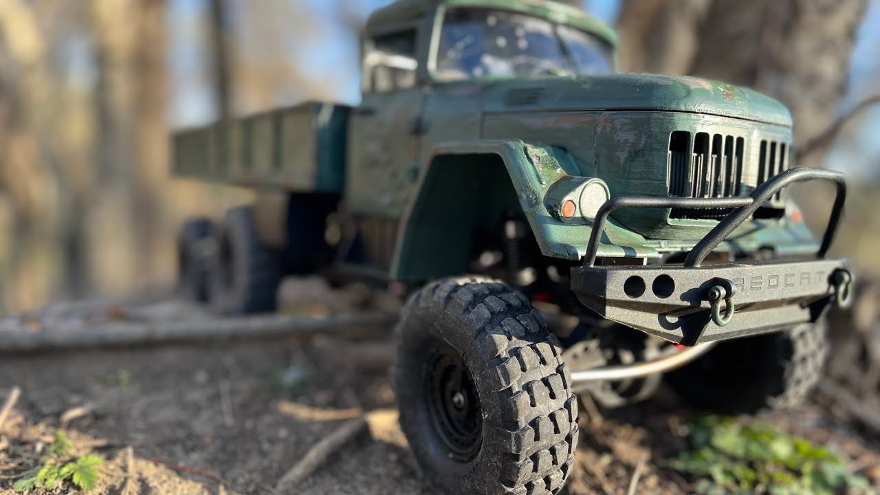 RC Zil 131 3d printed body 6x6