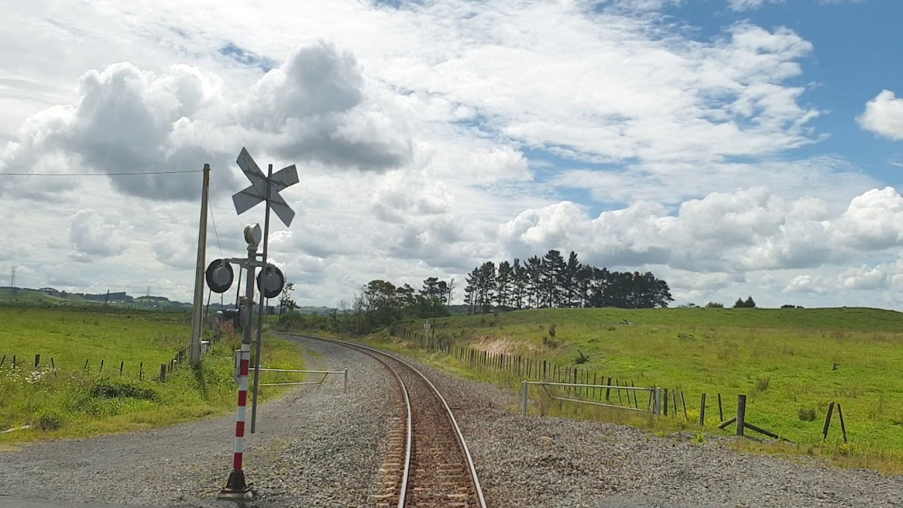 Pokeno to Huntly, North Island Main Trunk, New Zealand Railway