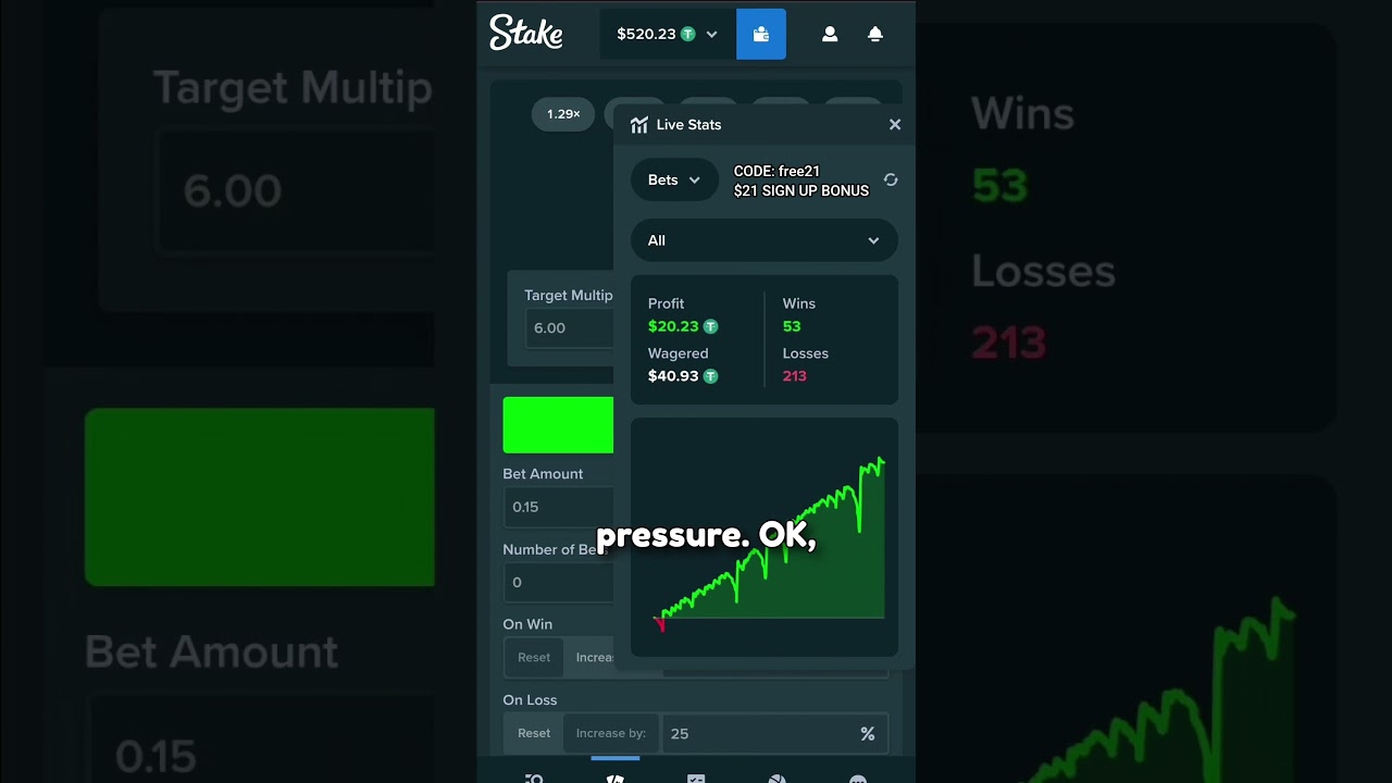 Stake limbo strategy turn $500 into $0 💀(Stake Originals)