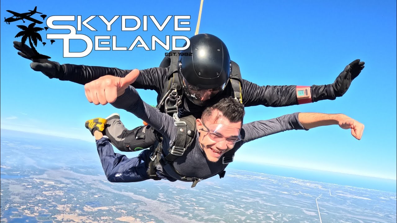 Skydiving is Breath Taking! - Joseph @ Skydive DeLand!