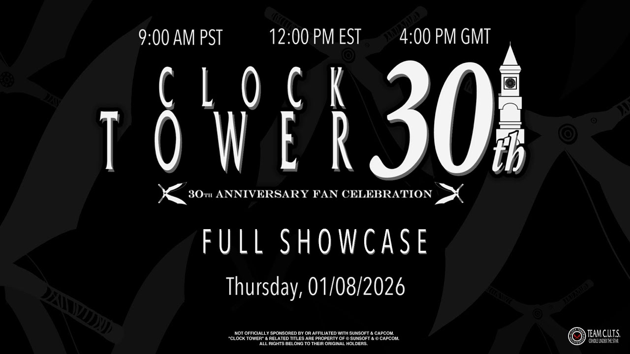 Празднование 30-летия CLOCK TOWER для поклонников - Полная запись - 01.08.2026
