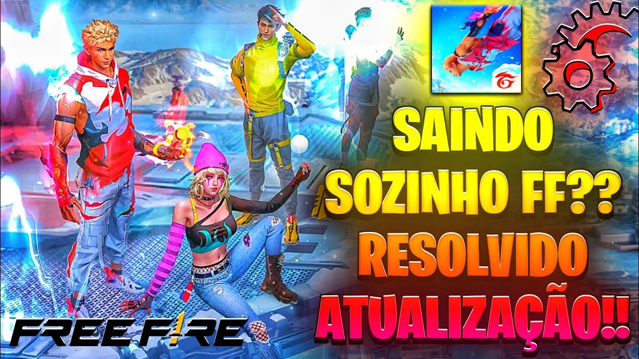 FREE FIRE SAINDO SOZINHO NO MEIO DAS PARTIDAS,SAINDO SÓ DEPOIS DA NOVA ATUALIZAÇÃO?VEJA COMO RESOLVE