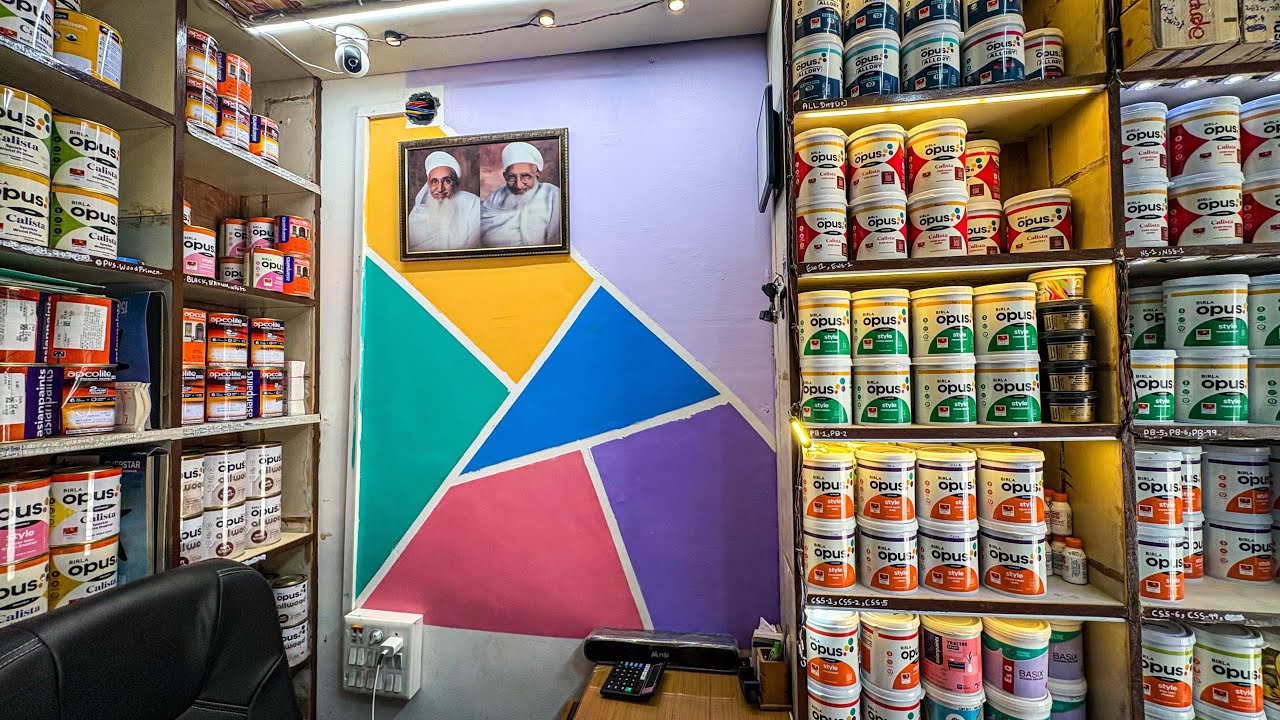 Trending ZigZag Design For Wall Painting / Hatim Brothers 