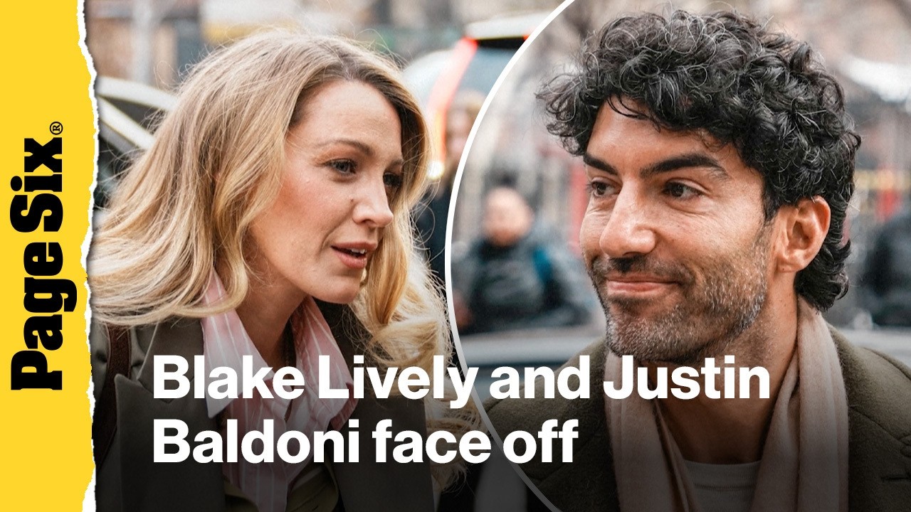 Blake Lively and Justin Baldoni arrive at NYC court
