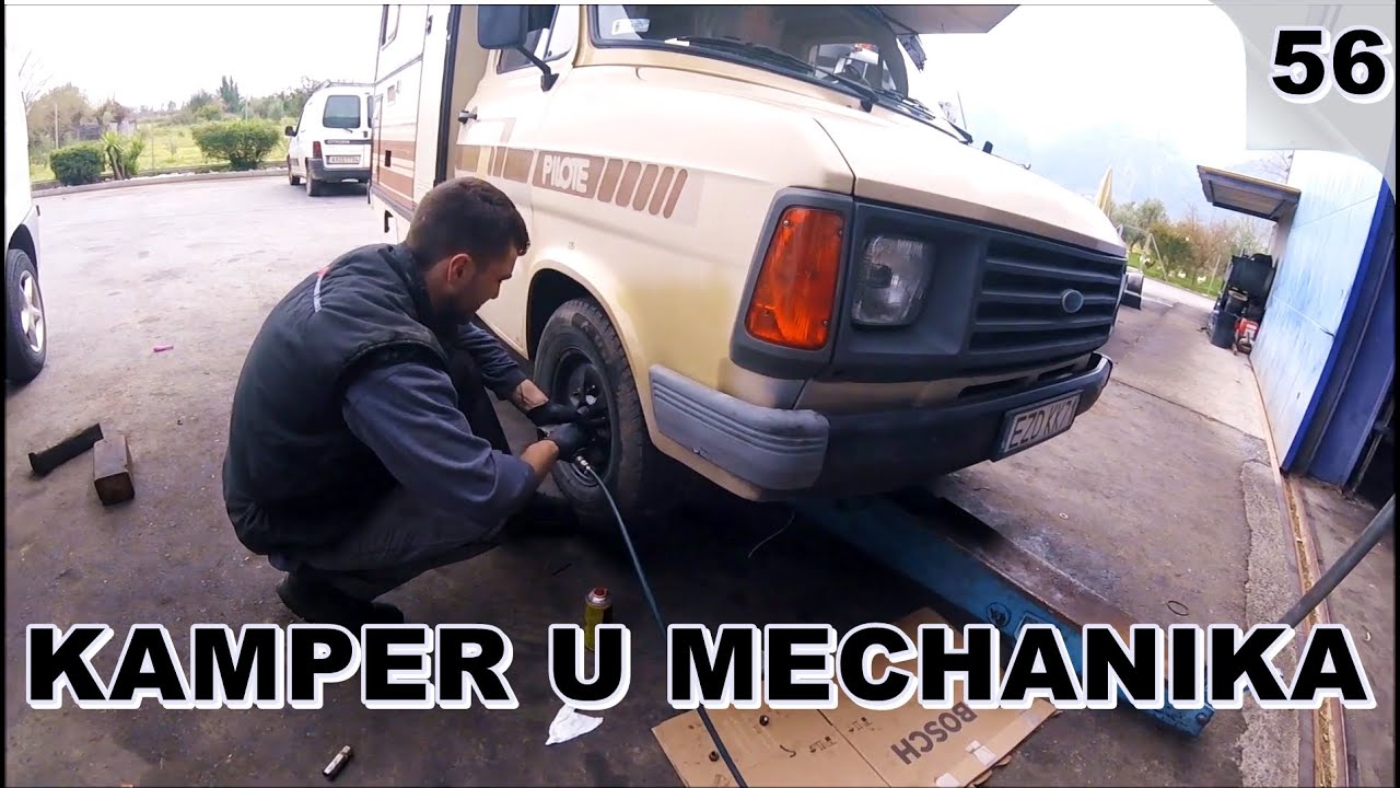 #56 FILMUJEMY JAK MECHANIK W GRECJI NAPRAWIA NAM KAMPERA