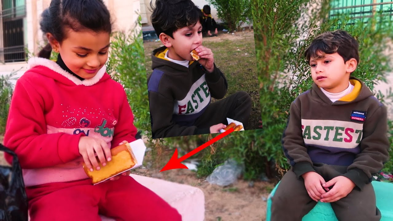 بنت صغيره تعطف علي الفقراء وقت البرد والمطر شوف حصل اية ..