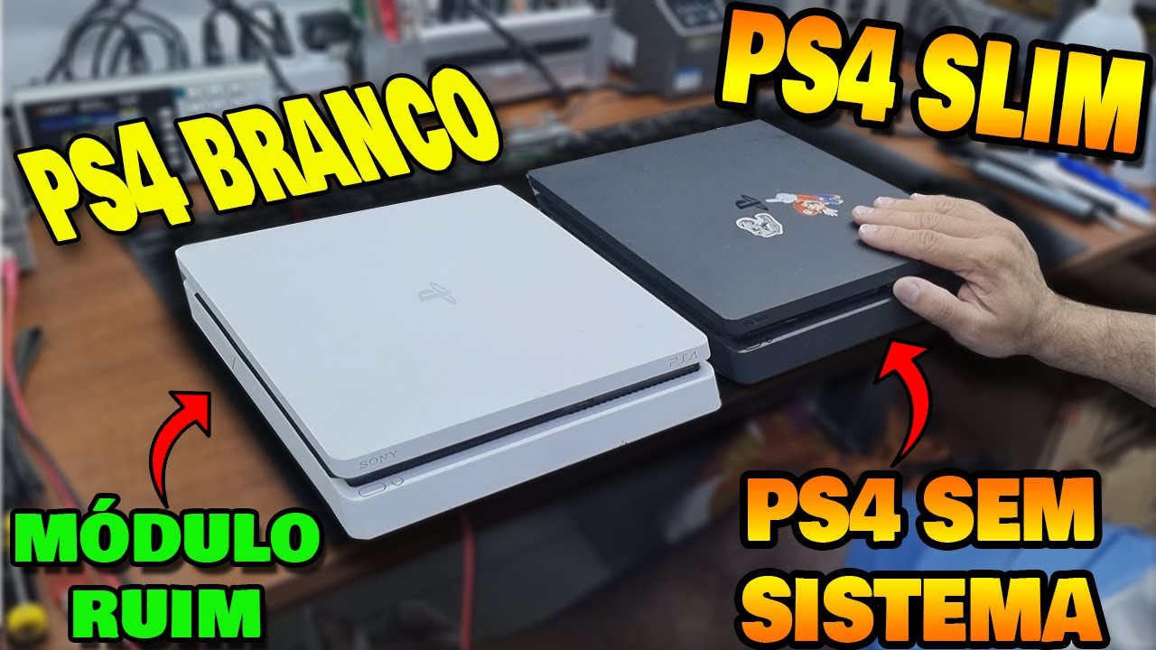 MANDOU OS PS4 SLIM PRA ASSISTÊNCIA E NÃO CONSEGUIRAM RESOLVER ESSES PROBLEMAS E AGORA ?