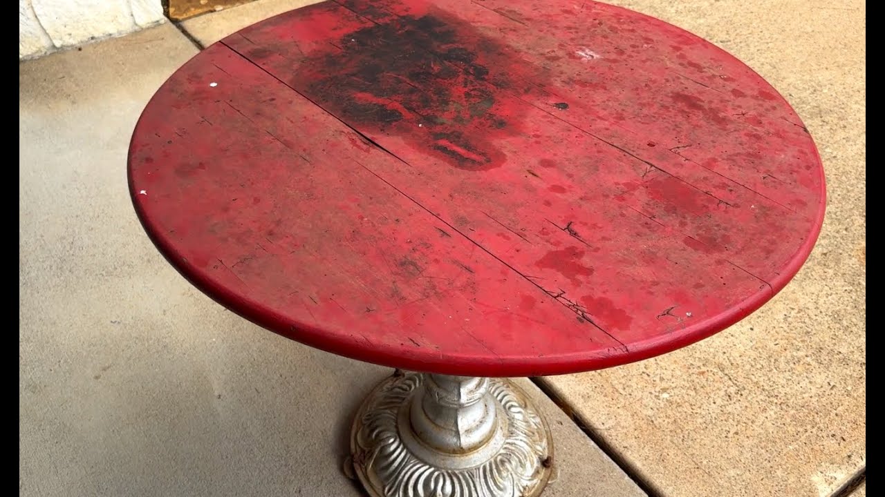 Patio Table Make-over