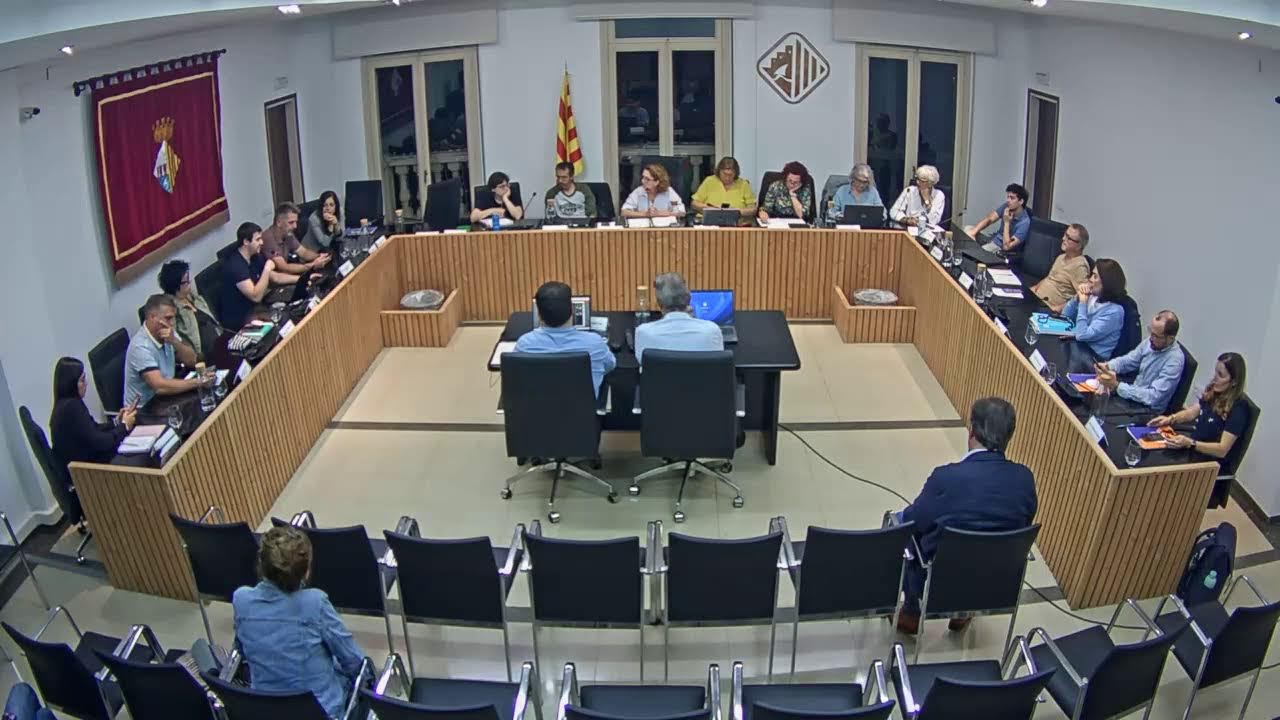 Ple Municipal 23 d'octubre de 2025