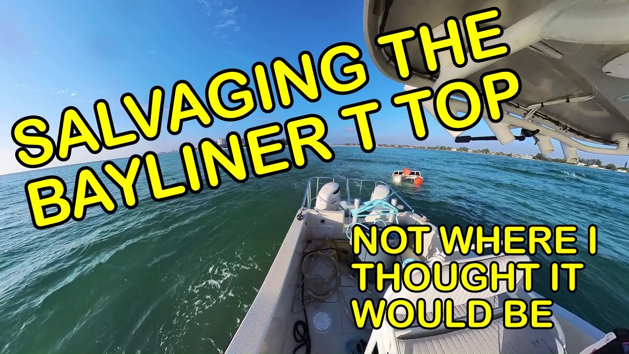 Recovering the Missing T Top From the Capsized Bayliner | 24ft Trophy T Top