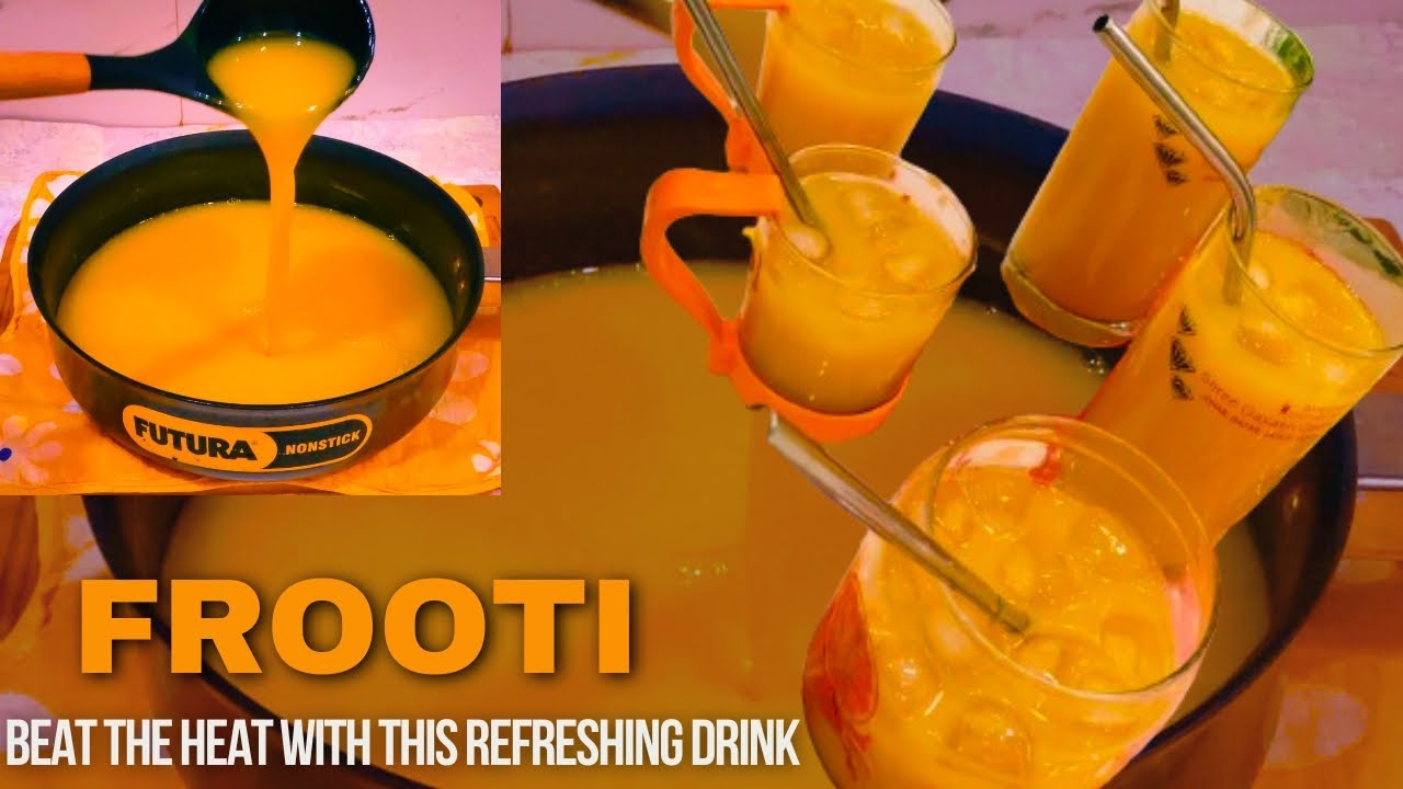 Make a perfect Mango Frooti which is even better than the market one | mango frooti | #summerrecipe