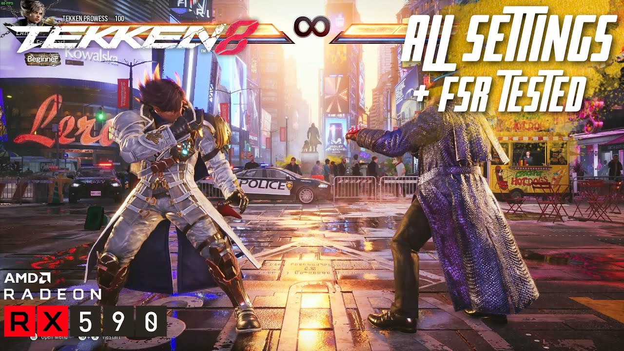 TEKKEN 8 - RX 590 + i7 4770 | All Settings Tested