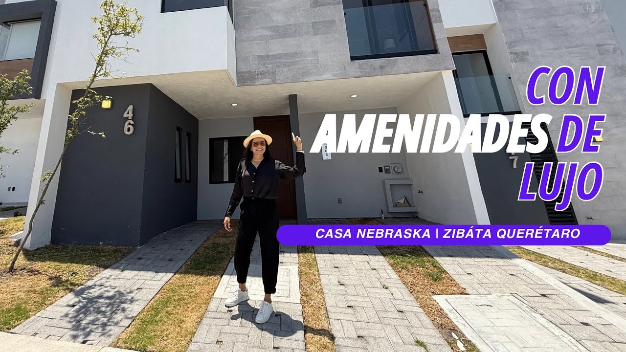 ¡Con AMENIDADES de LUJO! | Casa NEBRASKA Zibata QUERÉTARO