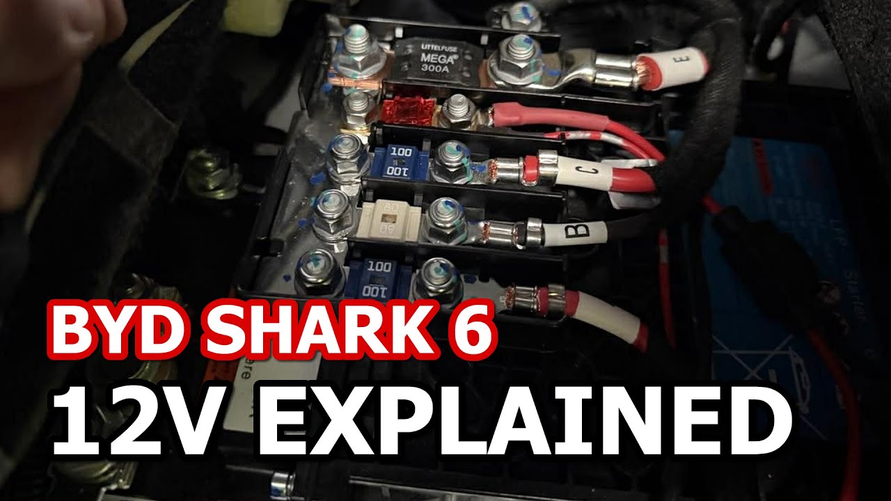 Система BYD Shark 12 В: как она заряжается и что на самом деле происходит?