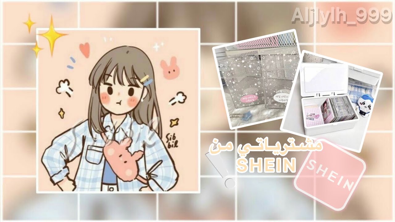 طلبيتي من شي ان✨البومات، ستيكرات سانريو، توبلودر، سيلف ، علبه ،والكثير💖✨•||• Aljlylh Artist
