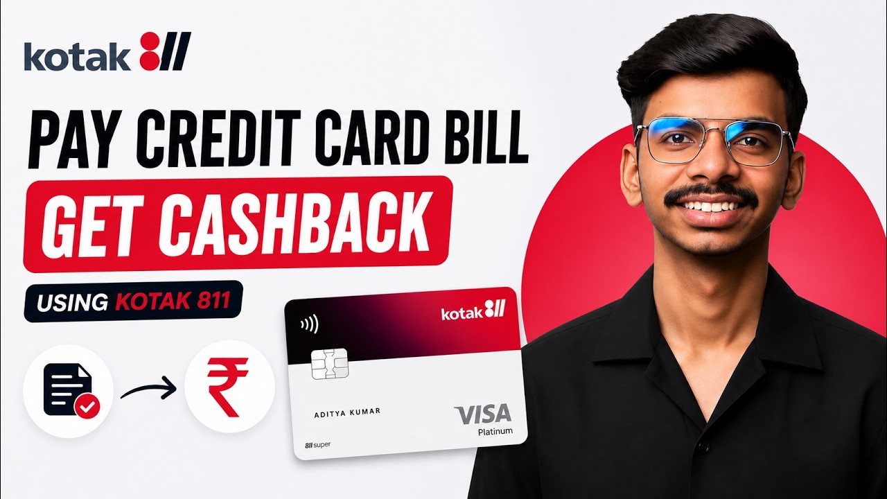 Kotak 811 Credit Card Bill Payment Cashback Offer | Credit Card Bill Payment Offers | FinTech Aman