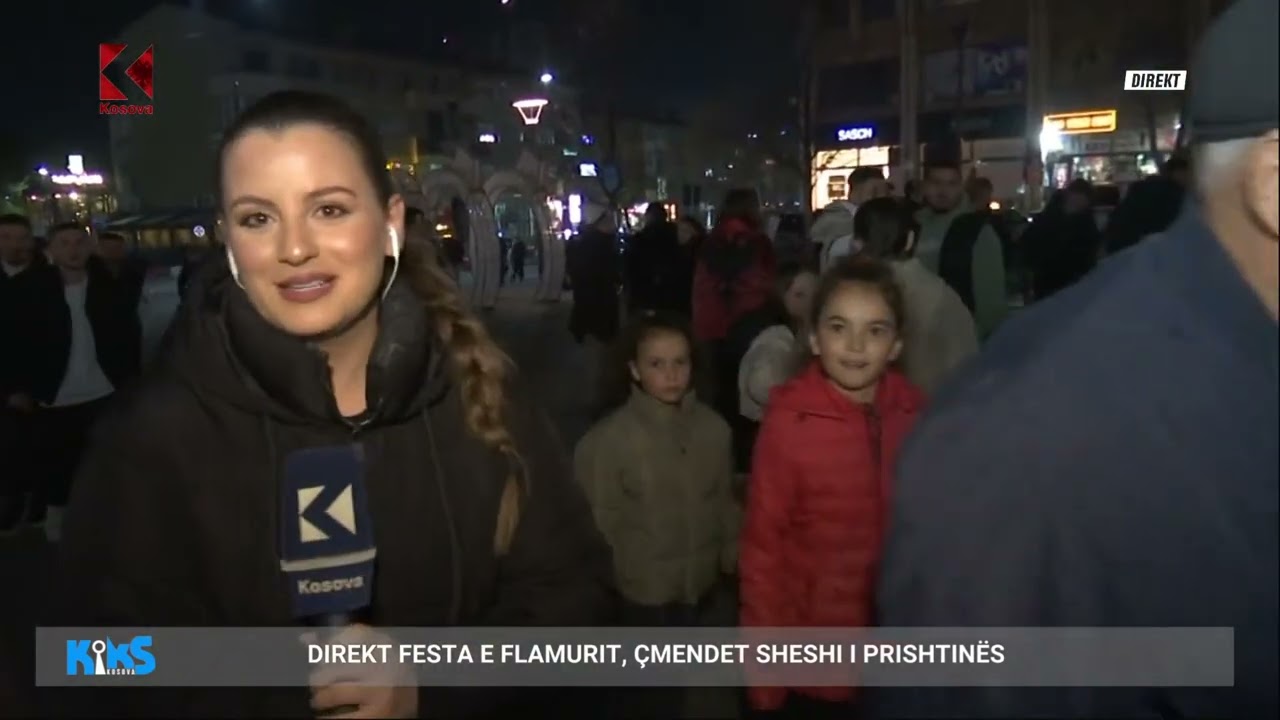 Direkt festa e flamurit, çmendet sheshi i Prishtinës