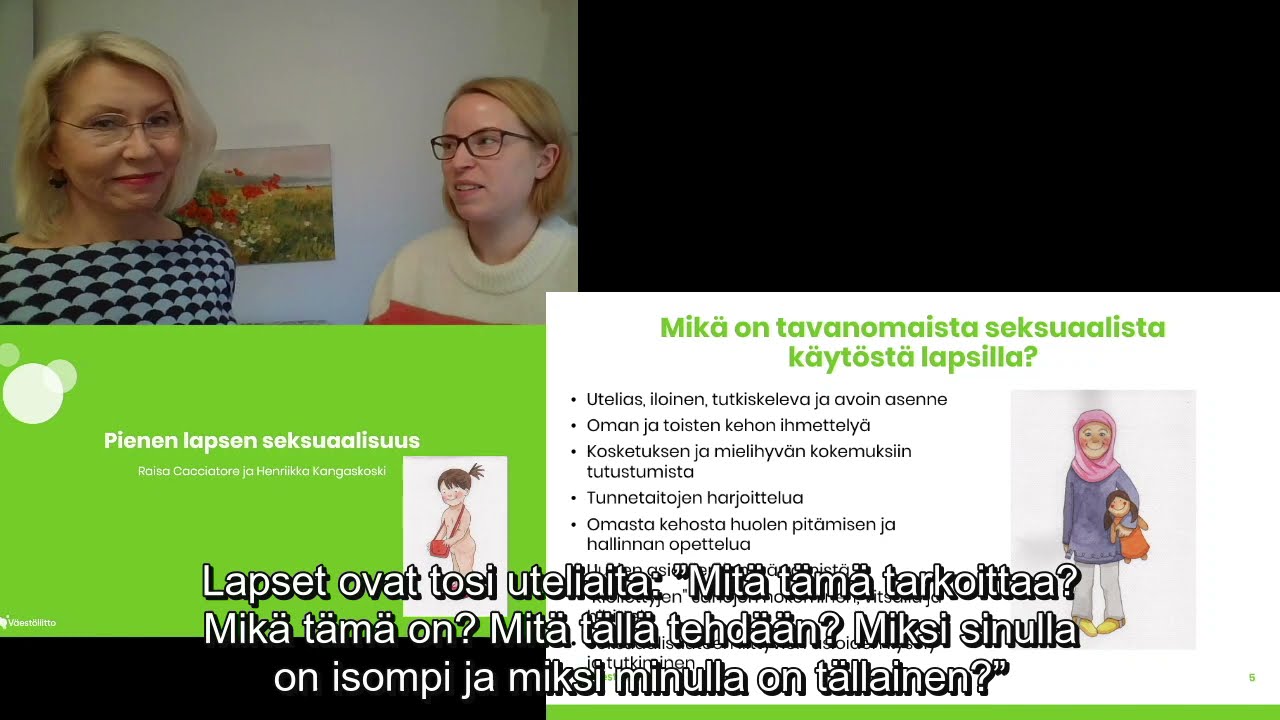 LAPSEN SEKSUAALISUUS | Pienen lapsen seksuaalisuus