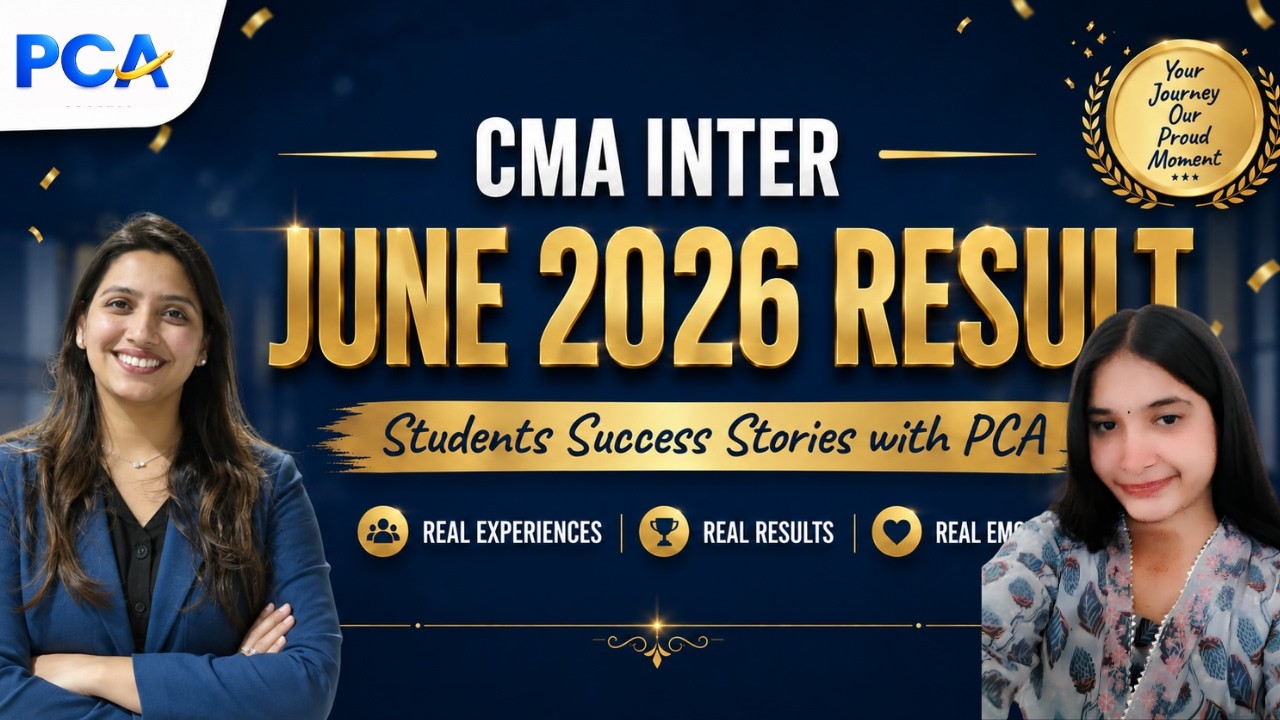 CMA Inter June 2026 Results: How Our Students Won! #cmaresults