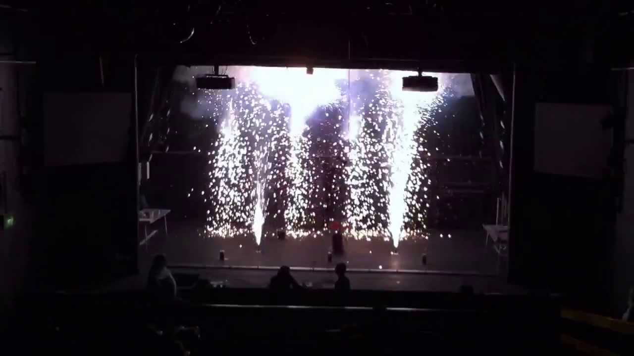 Stage Pyrotechnics Course Finale, Abbey Theatre
