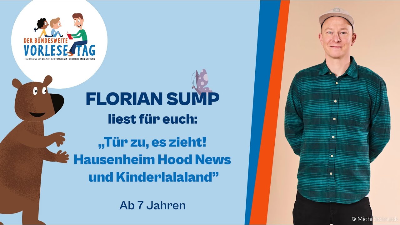Der Bundesweite Vorlesetag 2025: Florian Sump liest aus 