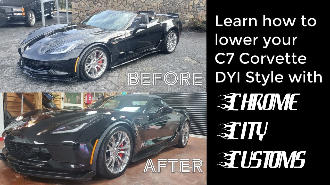 Quick & Easy: Lowering Your C7 Corvette in Under an Hour | DIY Tutorial