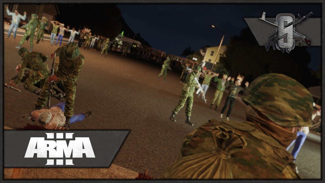 US Civilians vs Russian Invasion Force - ArmA 3 - Red Dawn California
