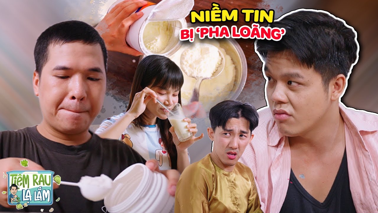 Sữa Pha BỘT B&Eacute;O N&acirc;ng Tầm Gi&aacute; Trị, VỐN 1 LỜI 10 !!! | Tloo Tiệm Rau Lạ Lắm #trll