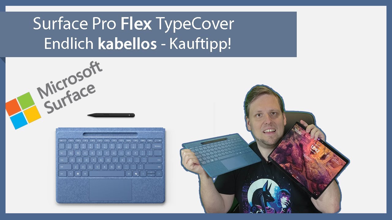 [Kauftipp] Surface Pro Flex Type Cover: Kabellos für mehr Produktivität und Flexibilität 💼✨