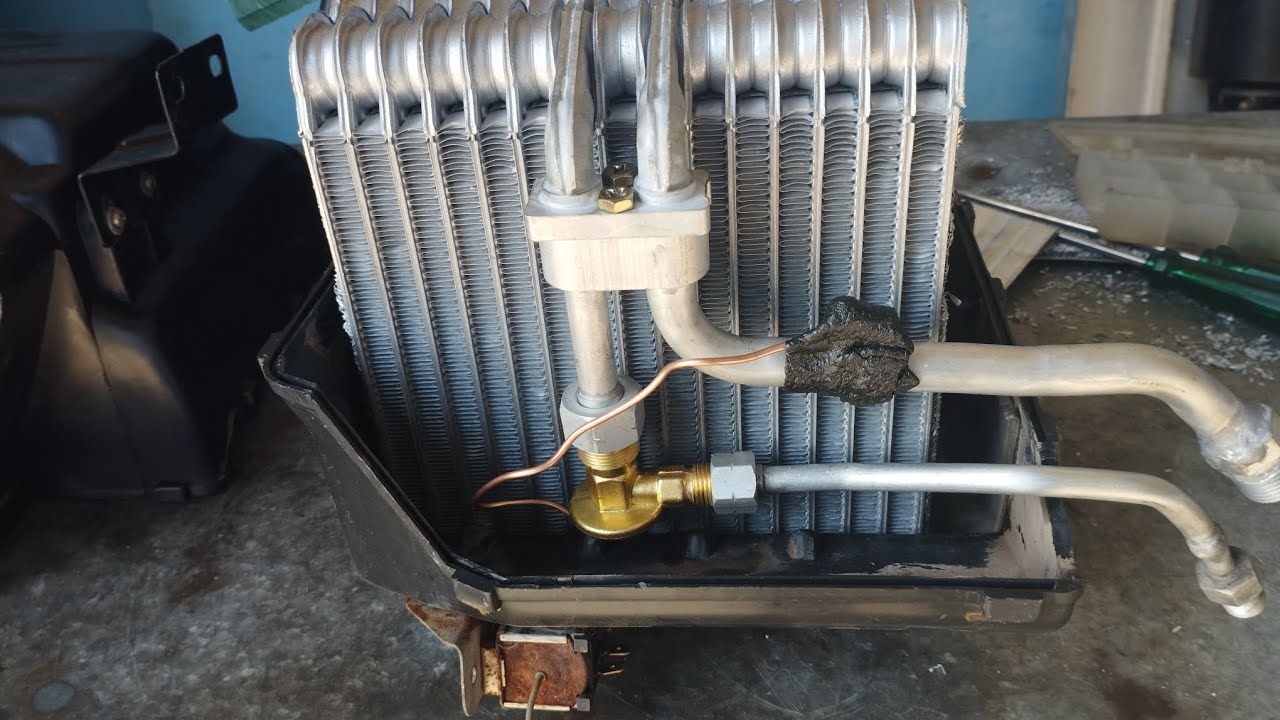 Evaporador! Troca, ajuste,tive que cortar!Ar condicionado máquina pesada!Dicas##