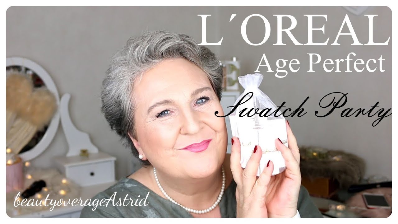 L&acute;OREAL  | Age Perfect Lippenstifte | Swatch Party | Live / demo | beautyoverageAstrid