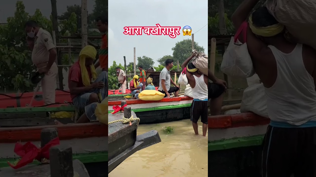 Bihar Flood 😱. #flood #shorts #news