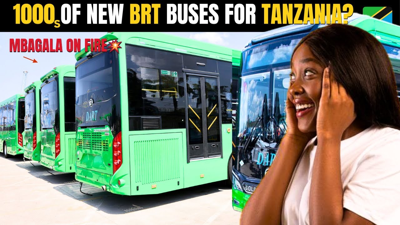 Будущее африканского транспорта! Танзанийский BRT захватывает Мбагалу?