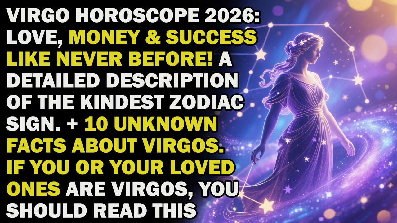 Virgo Horoscope 2026: Love, Money & Success Like Never Before! A Detailed Description Of The Virgo
