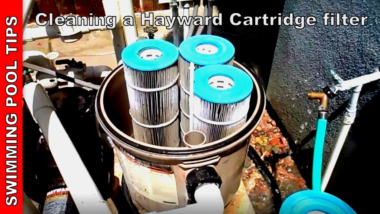 Cleaning a Hayward SwimClear Cartridge Filter