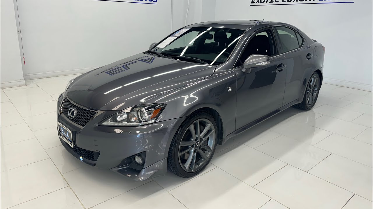 2012 LEXUS IS350 F Sport Walk Around @ExoticLuxuryAutos