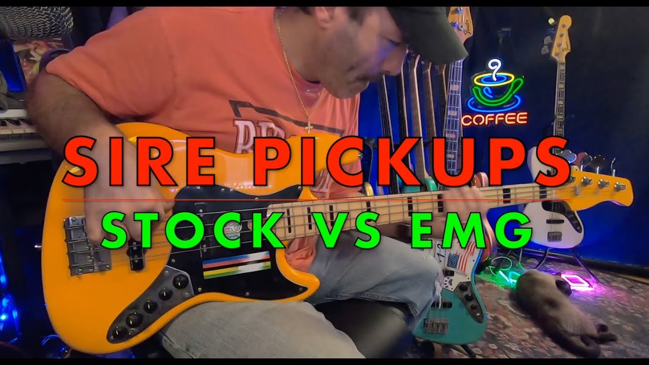 Sire Bass Pickups vs EMG's
