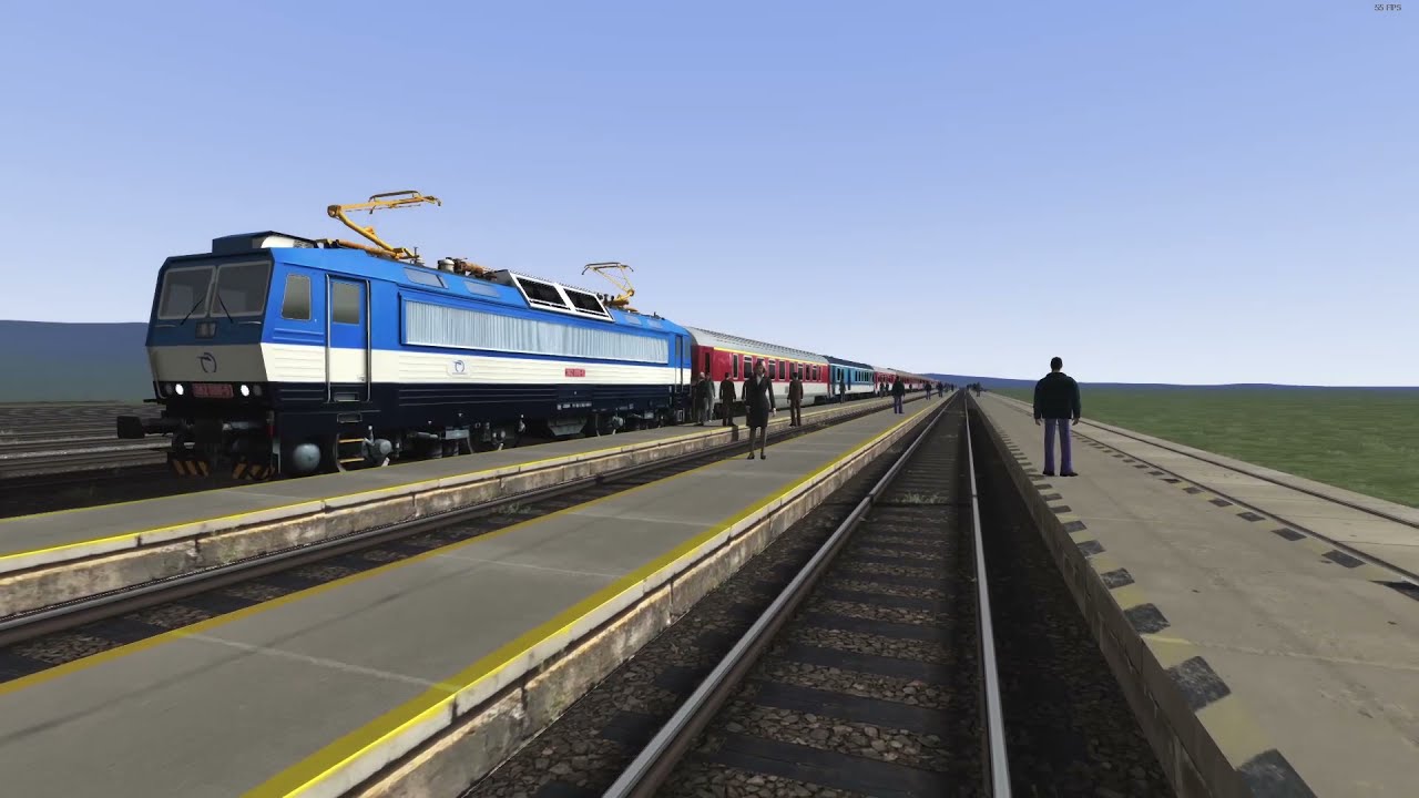RAILWORKS | Ukážka trate | ŽSR 180 Spišská Nová Ves ► Poprad-Tatry ► Štrba