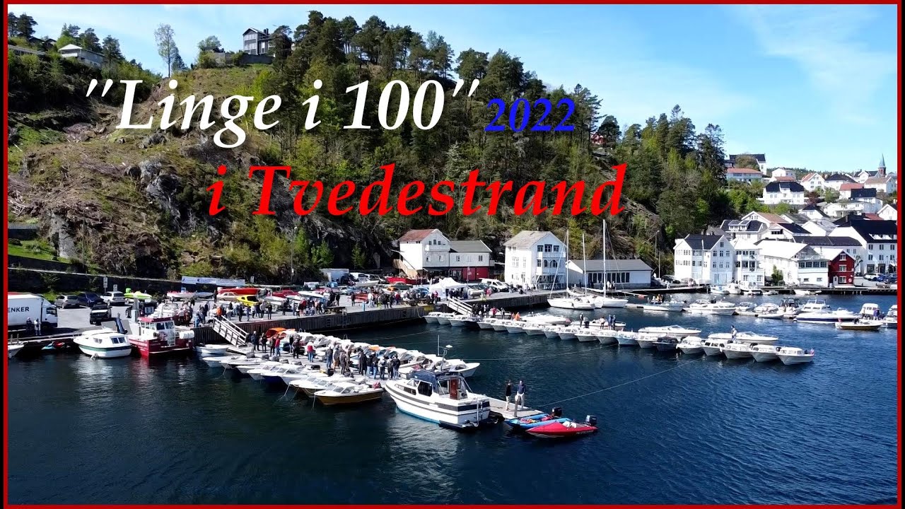 "Linge i 100" i Tvedestrand 14-15 mai 2022