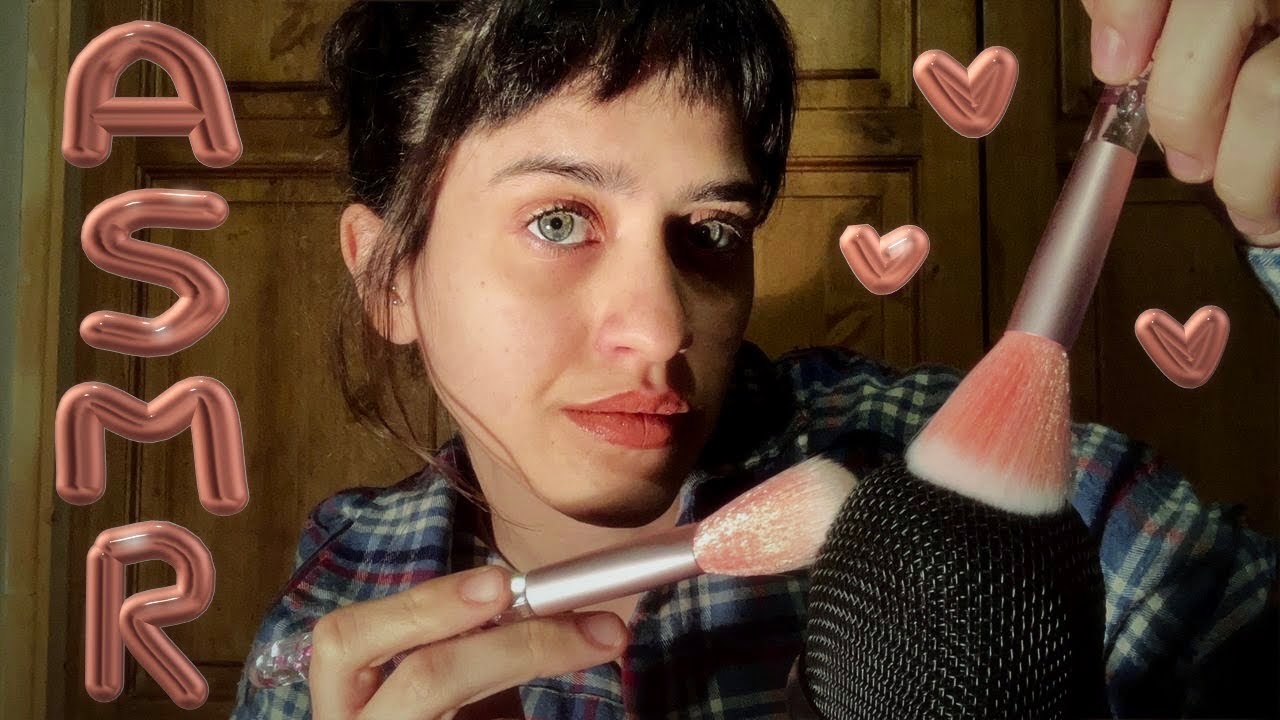 ASMR mic brushing y visual 💗