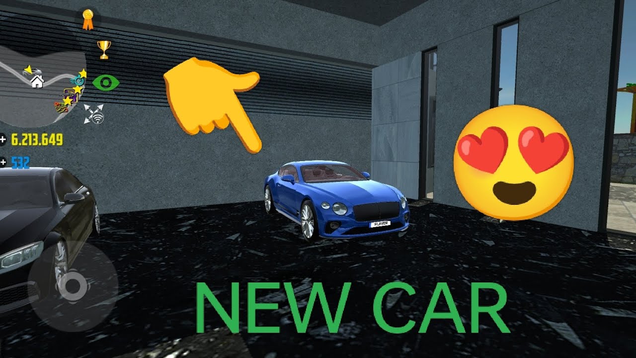 I bought a new car in the car simulator 2 game the car is ( Bentley) GT 😍