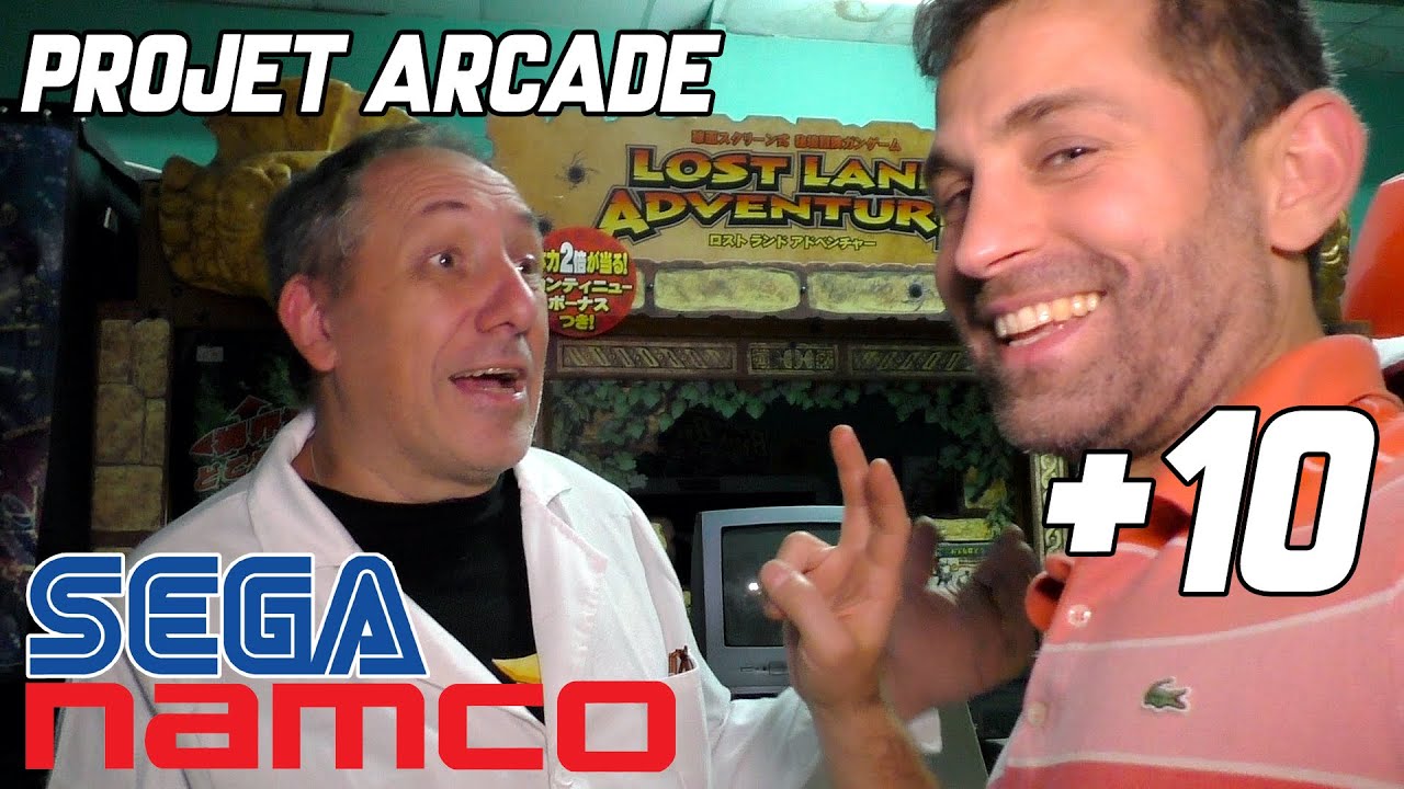 PROJET ARCADE +10 - la mission commence ! PINBALL - FLIPPER - ARCADE - SEGA